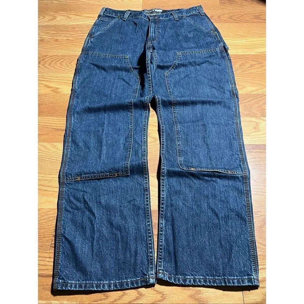 Carhartt Men’s Loose Fit Double Knee Carpenter 36x32 Jeans